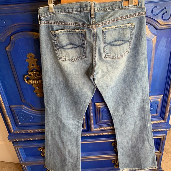Abercrombie & Fitch Vintage 5 Pocket Jeans Sz 8R - Picture 3 of 3